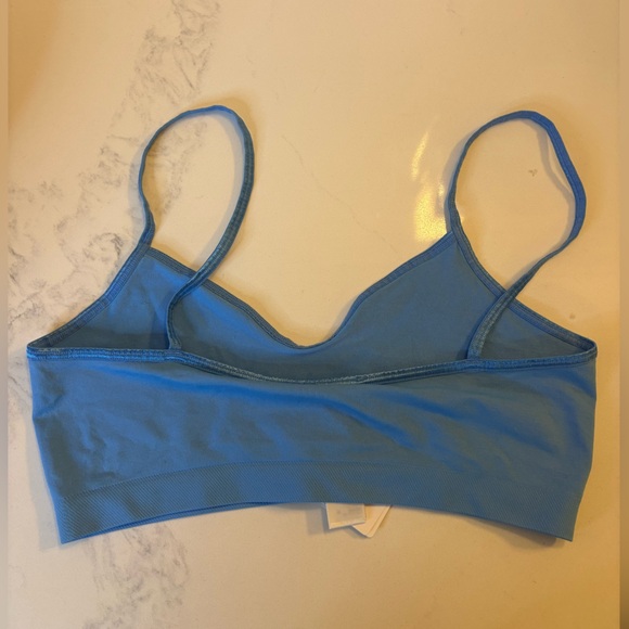 NWT HANRO Women's Touch Feeling Blue Bralette size M - Picture 6 of 6